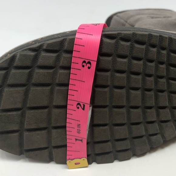 TEVA Capistrano Booties Ankle Boots Gray Gunsmoke Suede Leather Women’s Size 6 - Picture 14 of 15